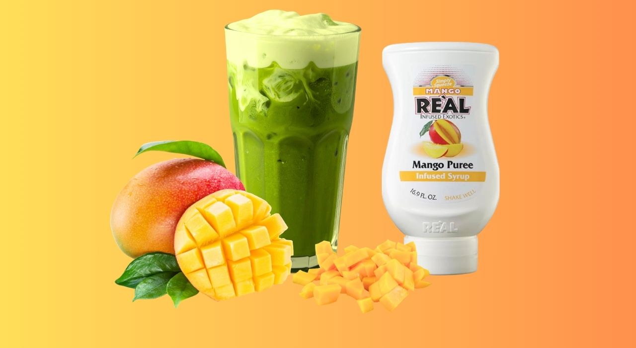 Mango Matcha Recipe – Coconut Water Matcha with Cold Foam