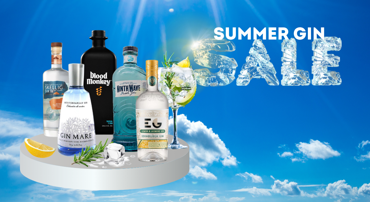Summer Gin Sale Ireland | 6 Premium Gins on Offer at Irish Drink Shop