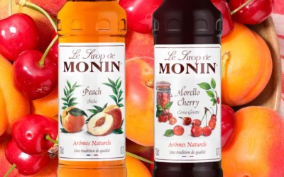 Autumn Drinks with Monin Morello Cherry & Peach Syrups – Irish Drink Shop