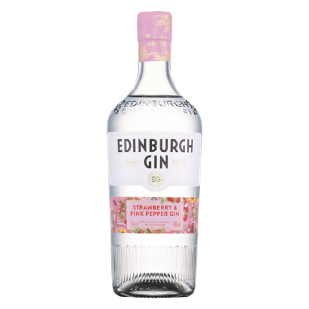 Edinburgh Strawberry & Pink Peppercorn Gin 50cl
