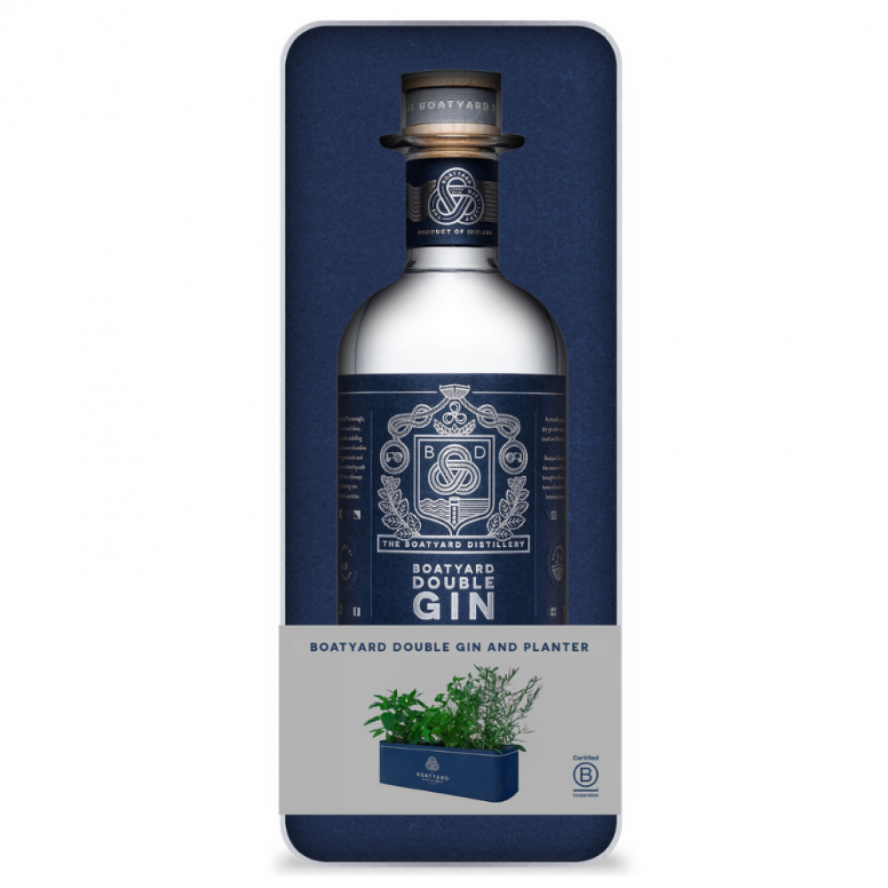 Boatyard Double Gin Planter Gift Set