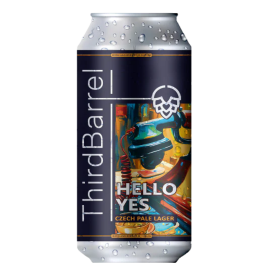 Third Barrel Hello Yes Czech Pale Lager