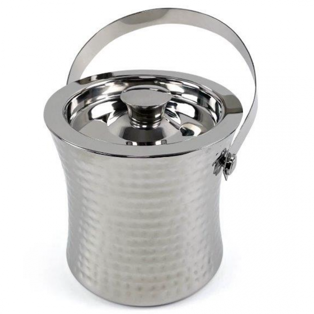 1.5 Litre Ice Bucket Hammered (9058)