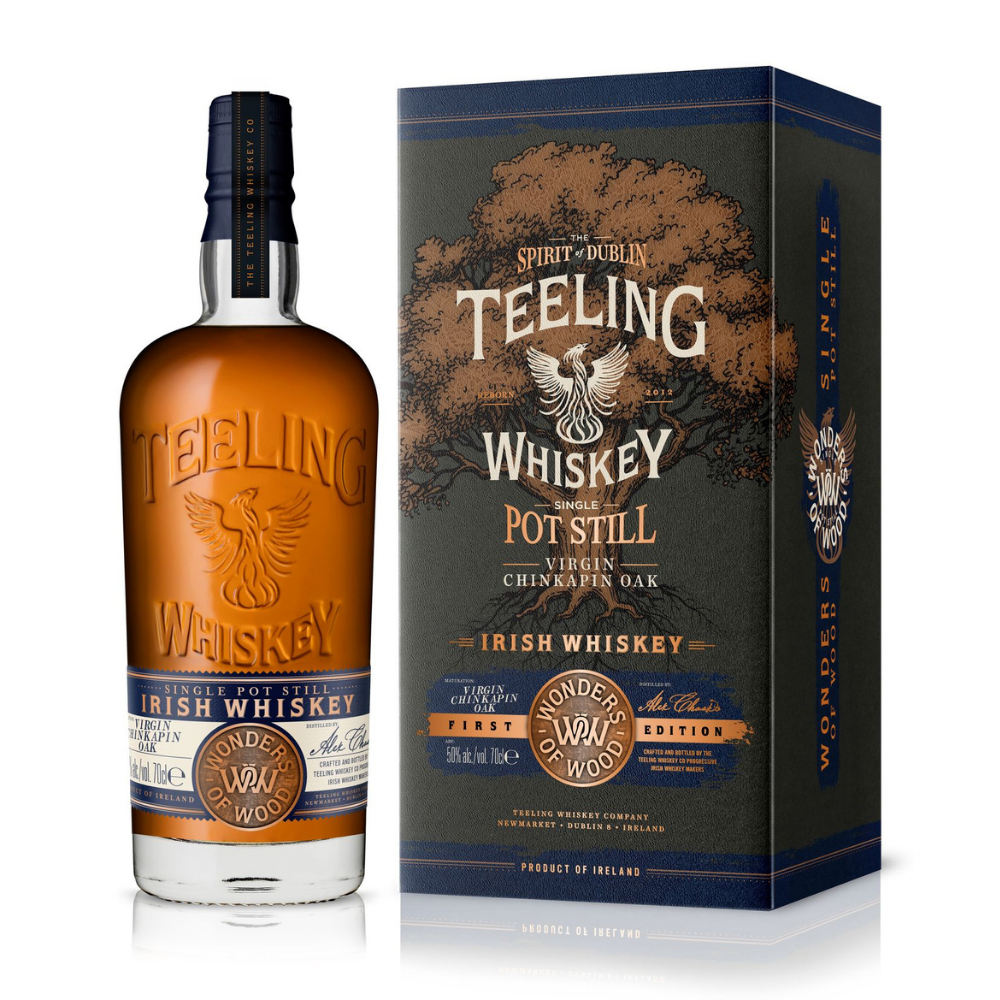 Teeling Wonders of Wood Single Pot Still Chinkapin Oak