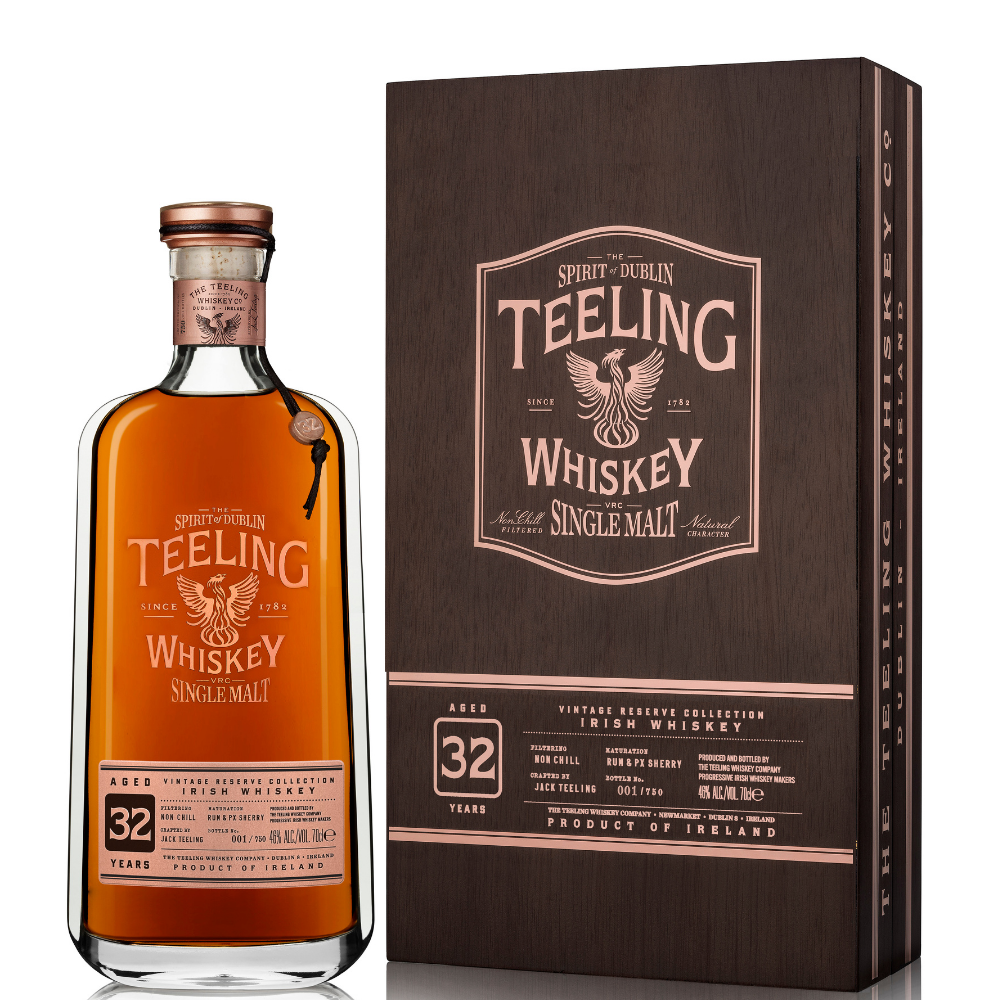 Teeling 32 Year Old Rum and PX
