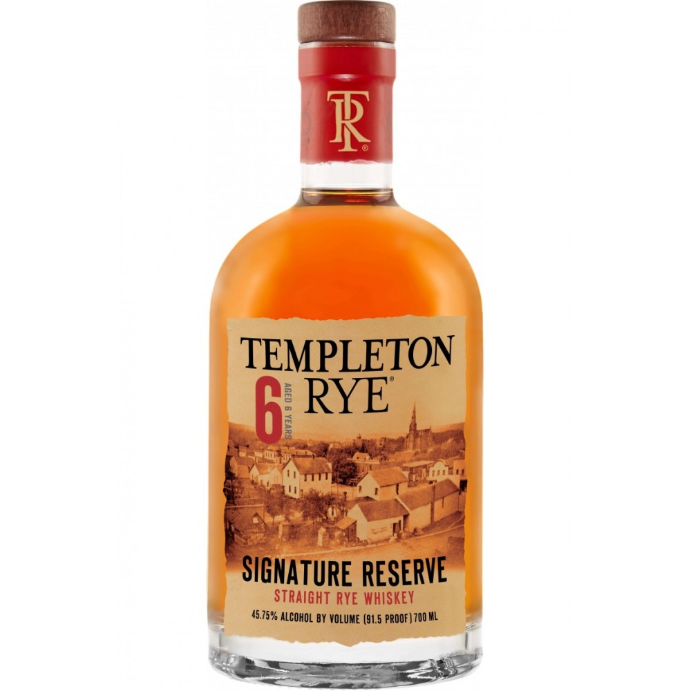 Templeton Rye Signature Reserve Straight Rye Whiskey 6 Year Old