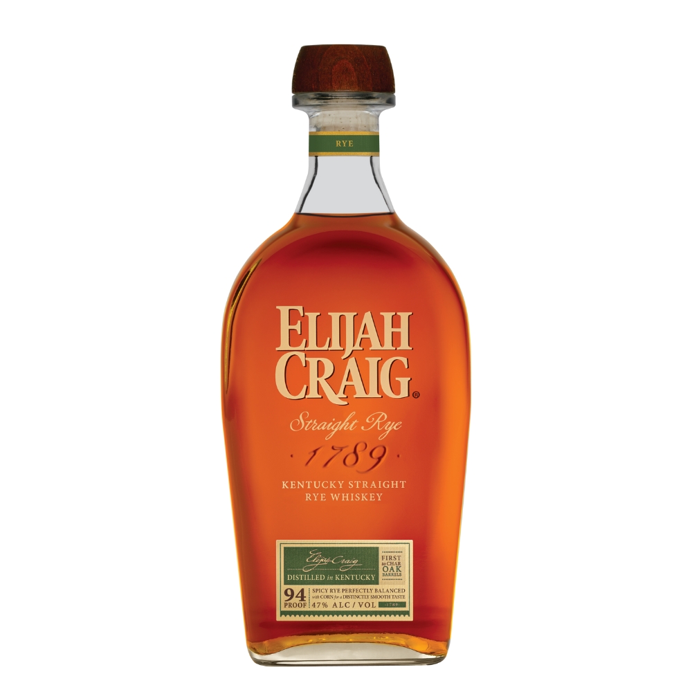 Elijah Craig Straight Rye Whiskey 
