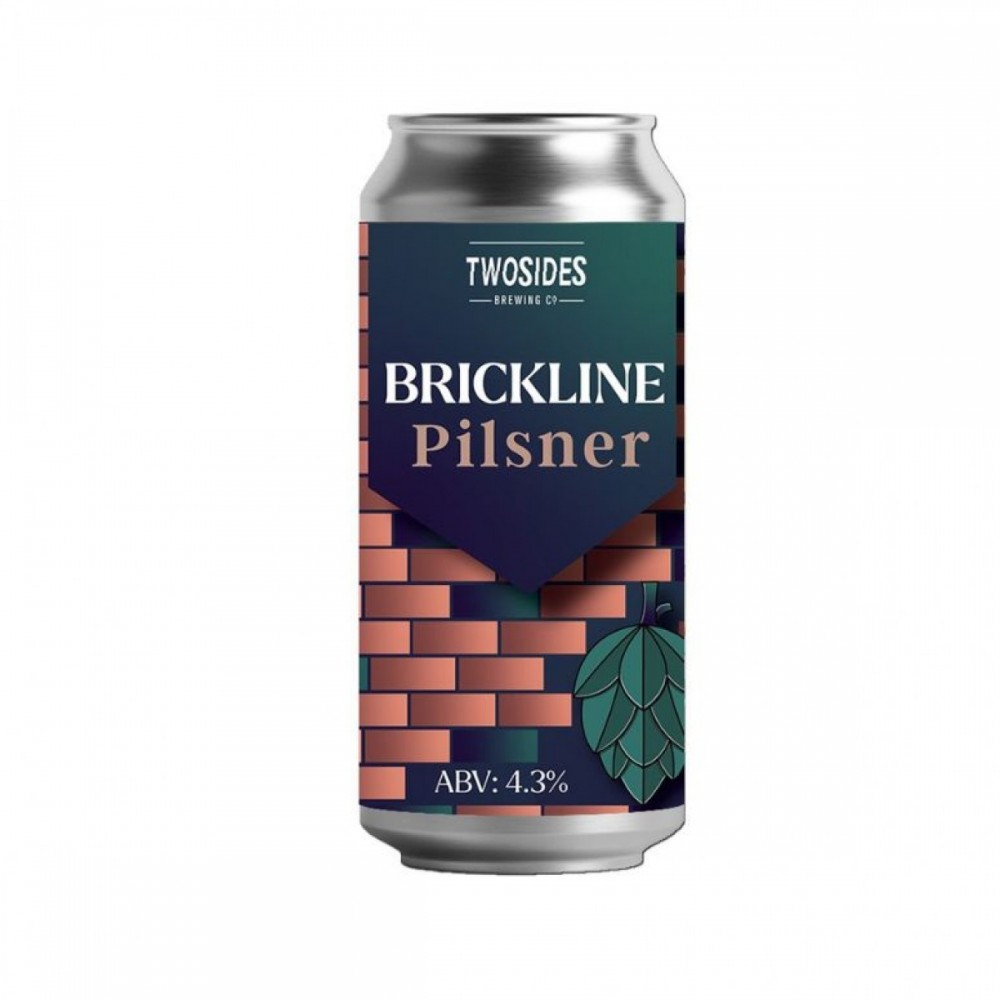 Two Sides Brickline Pilsner