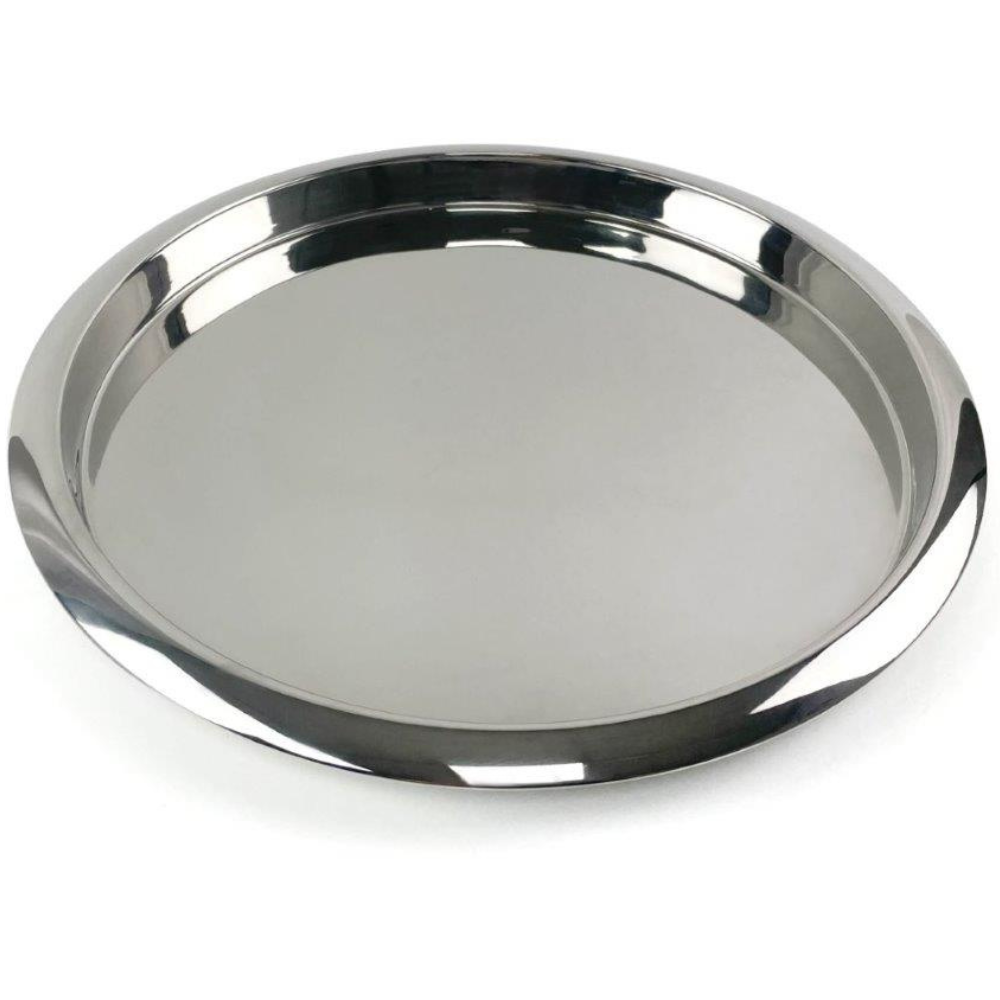 14" Highly Polished Waiters Tray (9056)