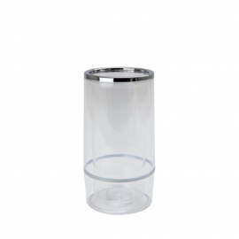 Wine Cooler Chrome & Plastic