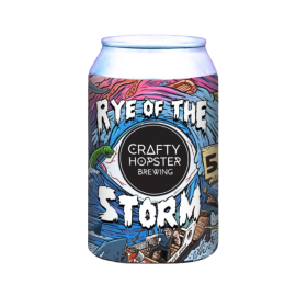Crafty Hopster Rye of The Storm Rye Ale