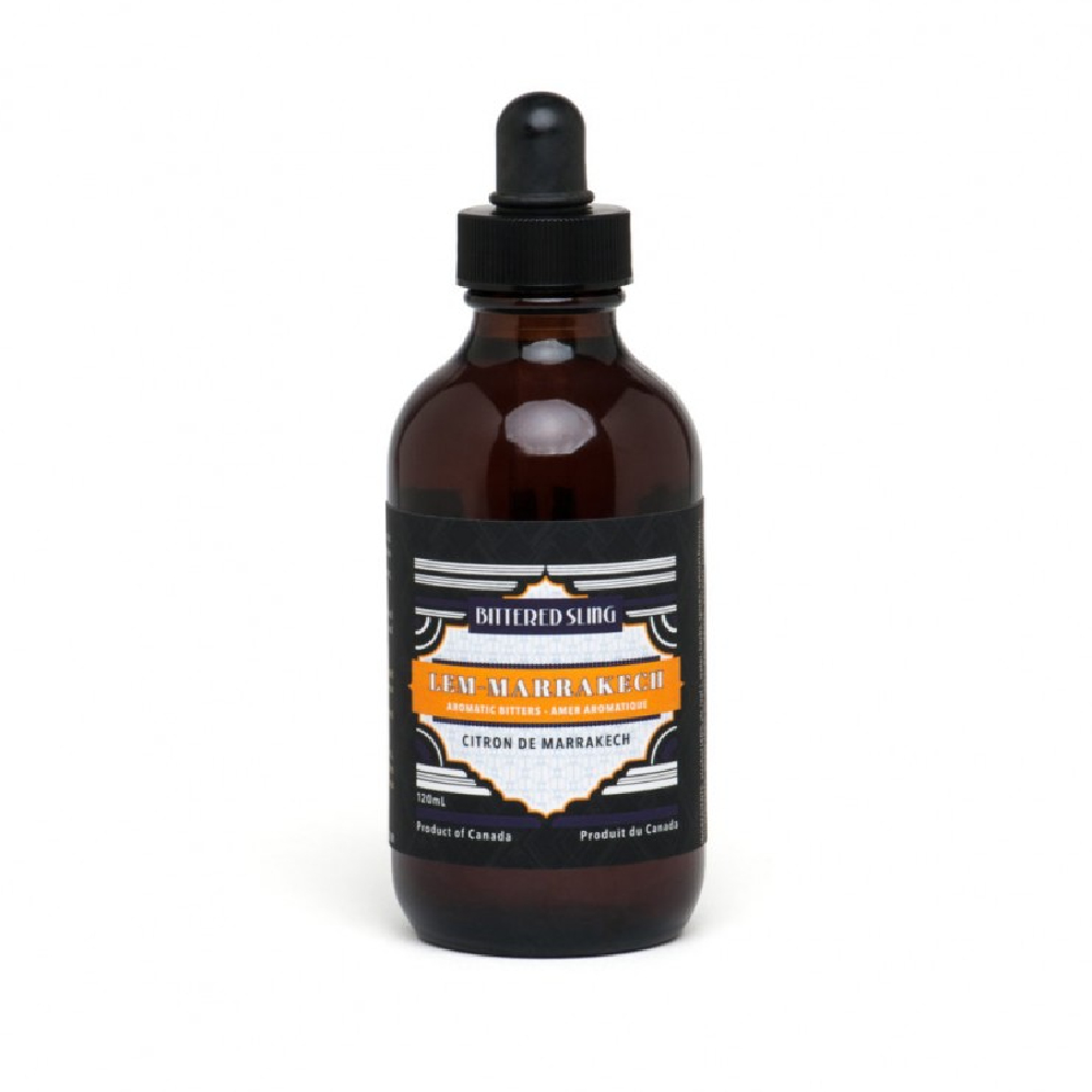 Bittered Sling Lem-Marrakesh Bitters