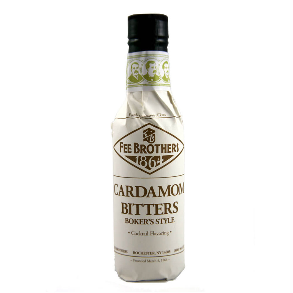 Fee Brothers Cardamom Boker's Style Bitters