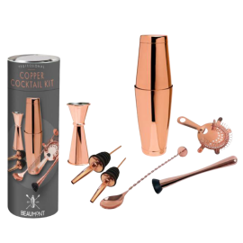Copper 8 Piece Cocktail Kit (3574COP)