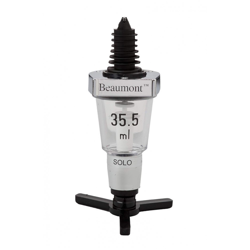 35.5ml Chrome Solo Measure Verified For Use In Eire (3114V)