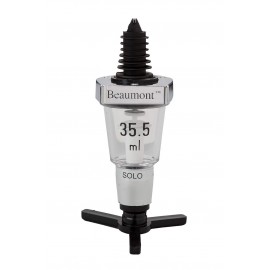 35.5ml Chrome Solo Measure Verified For Use In Eire (3114V)