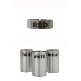 St/steel Large Thimble I.d. Clip - Red (3151RED)