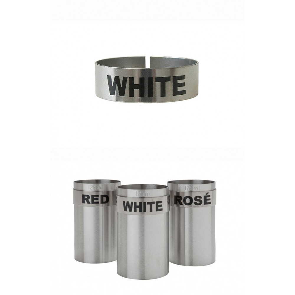 St/steel Large Thimble I.d. Clip - White (3151WHI)