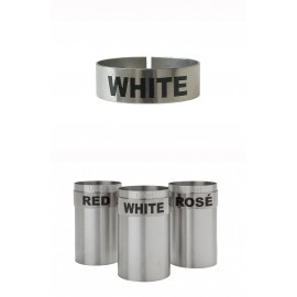 St/steel Large Thimble I.d. Clip - White (3151WHI)