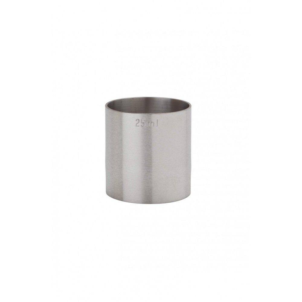 25ml St/steel Thimble Measure Ce (3175)