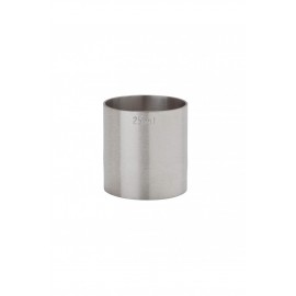 25ml St/steel Thimble Measure Ce (3175)
