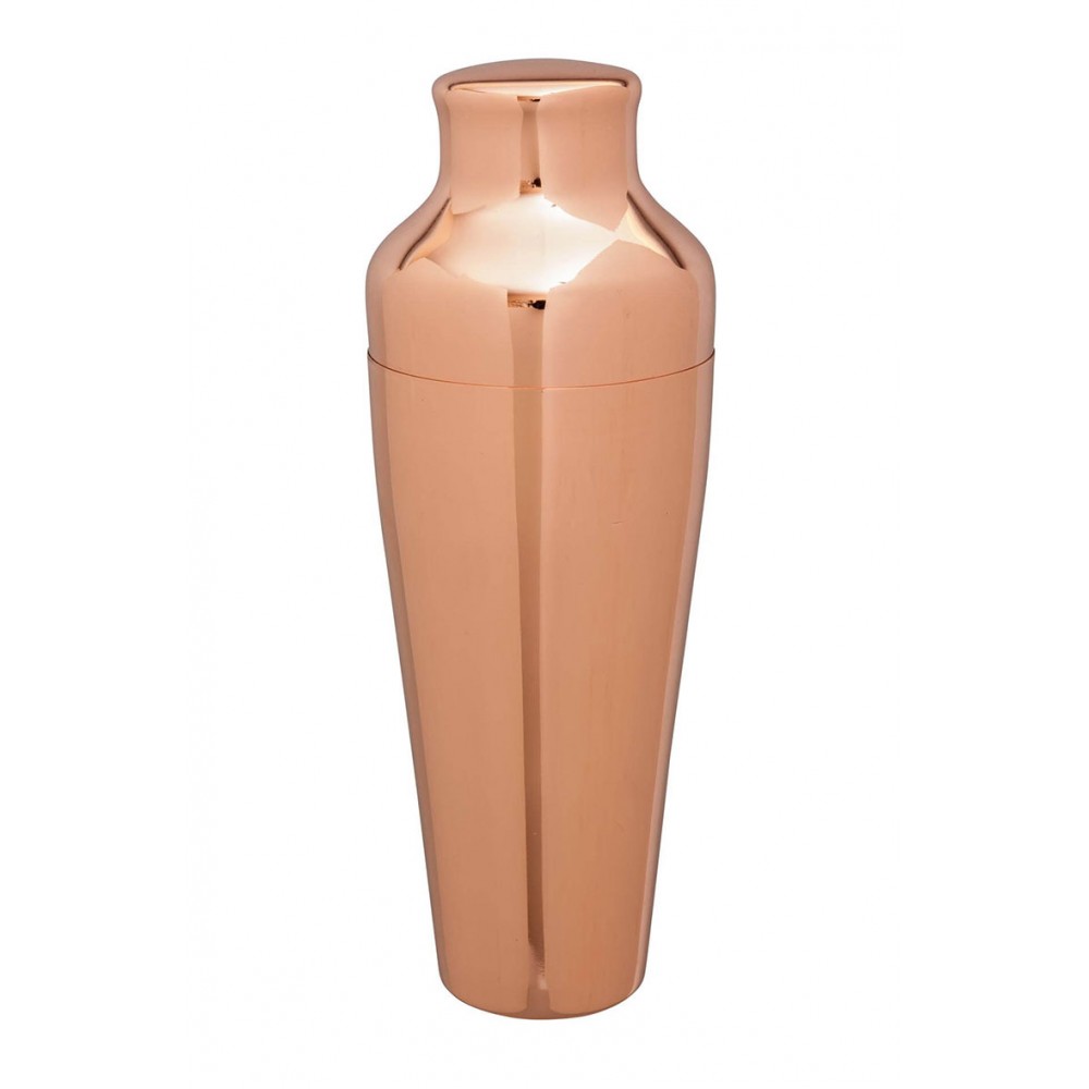 Copper Plated 2 Piece Art Deco Shaker (3338)