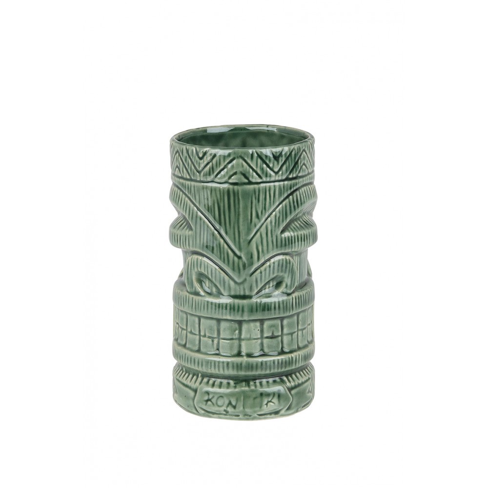 Ceramic Kon Tiki Mug 630ml Faded Green (3405)