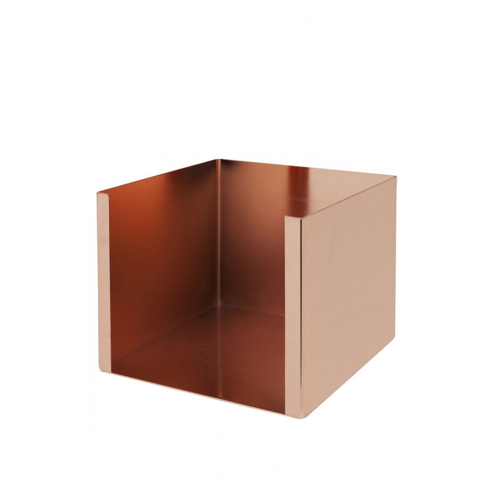 Napkin Holder Copper Plated (3475)
