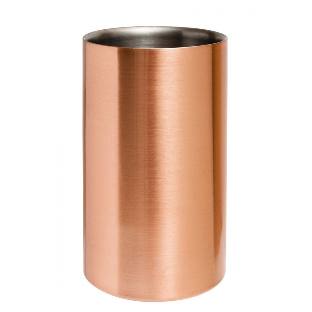 Stainless Steel Wine Cooler Copper Plated (3527)