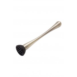 Stainless Steel 23cm Muddler Antique Brass Plated (3654)