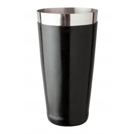 Black Vinyl Coated Boston Can