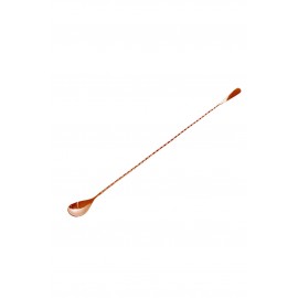 Hudson Cocktail Spoon 450mm S/st Copper Plated (3677)