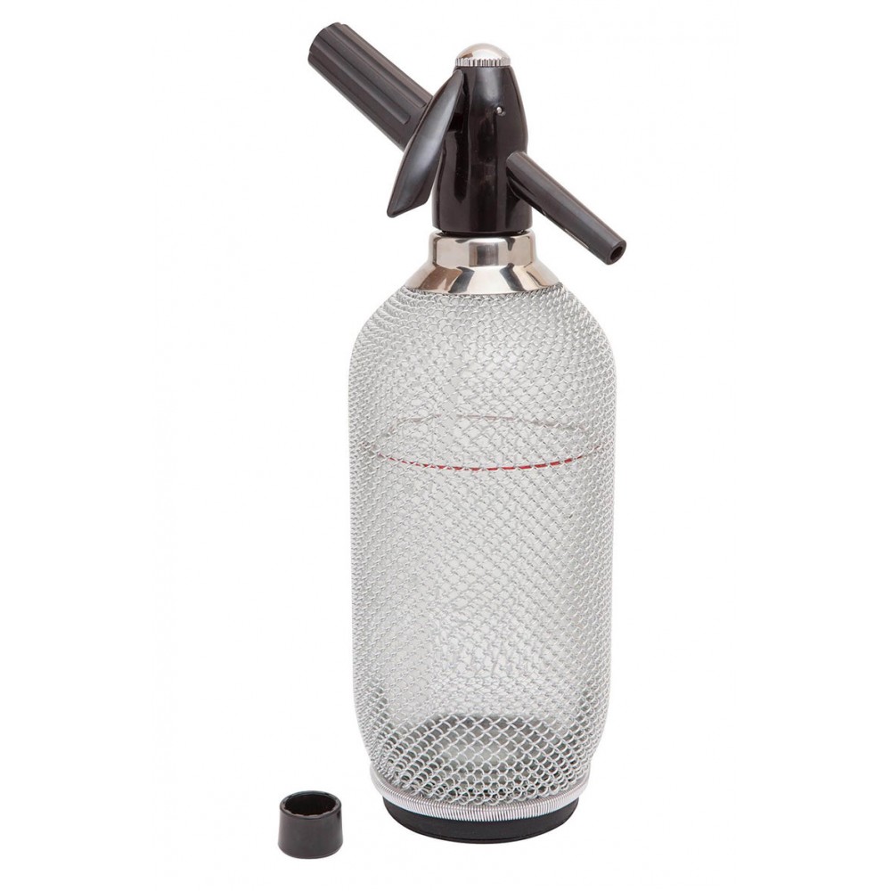 Glass Soda Syphon With Mesh (3940)