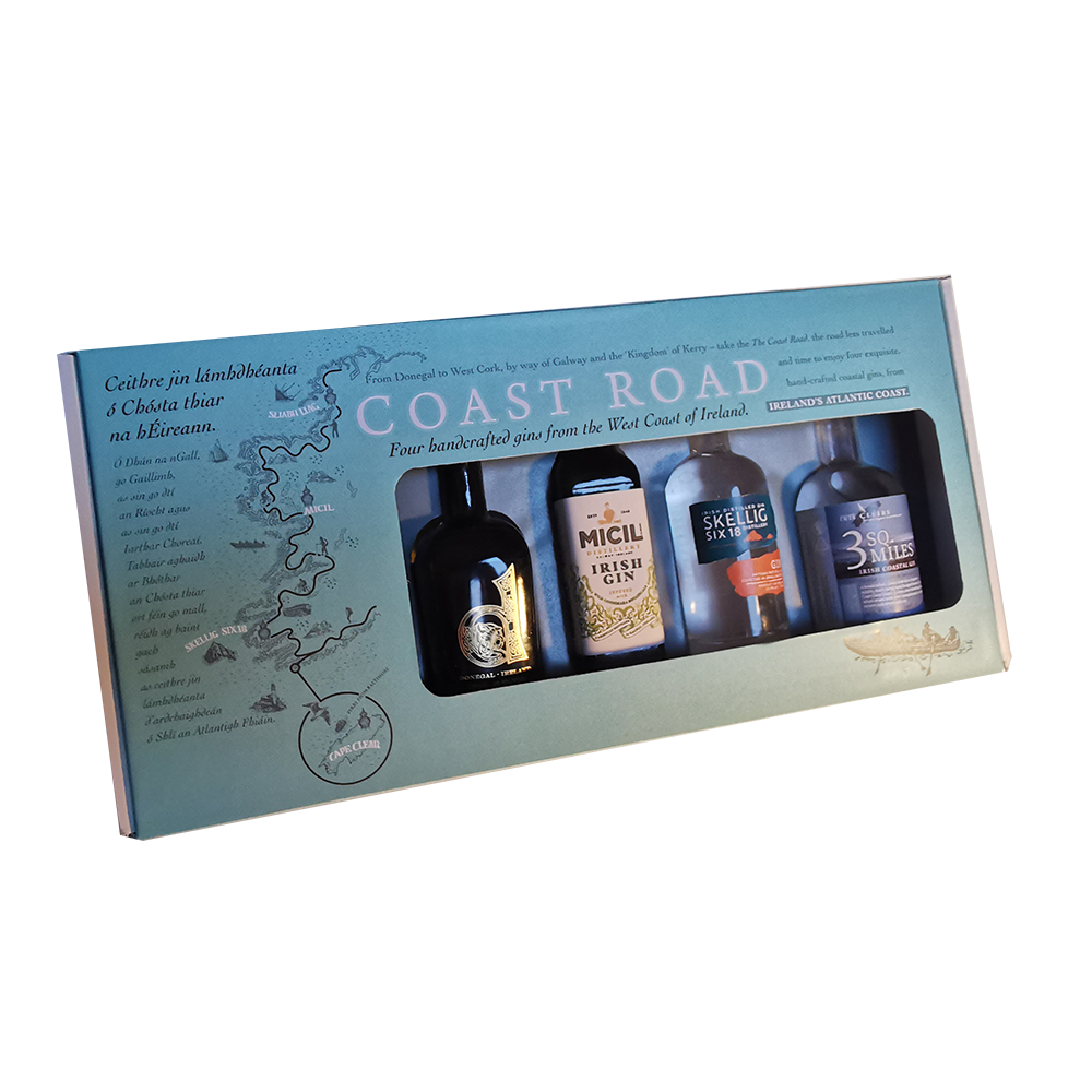 Irish Coastal Gin from the Wild Atlantic Way Gift Pack