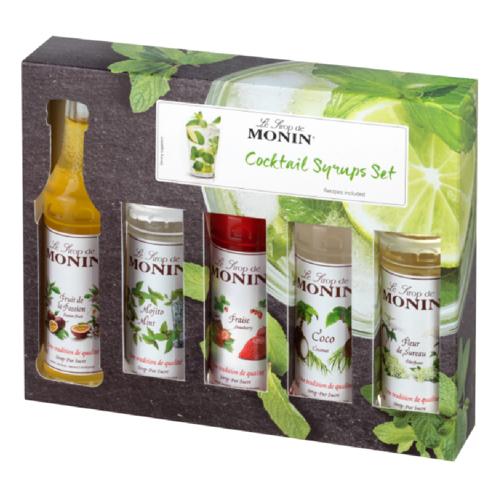 Monin Cocktail Gift Set 5x5cl