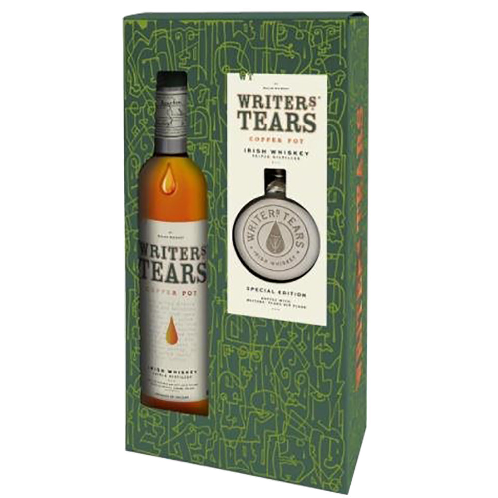 Writers Tears Copper Pot Flask Set