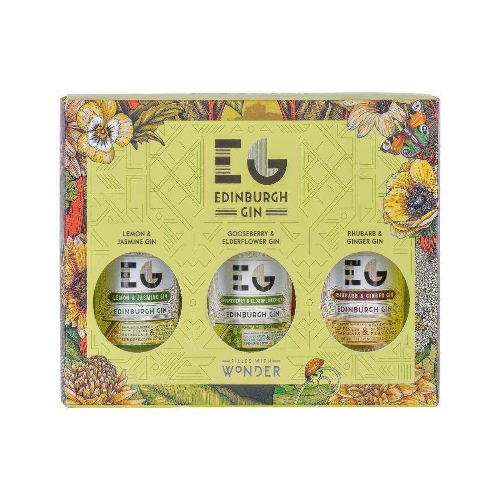 Edinburgh Gin Triple Pack 3x5cl
