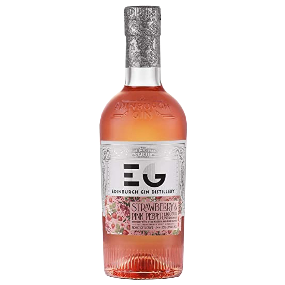 Edinburgh Strawberry and Pink Peppercorn Gin Liqueur
