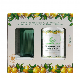 Drumshanbo Gunpowder Sardinian Citrus Gin Ceramic Glass Pack