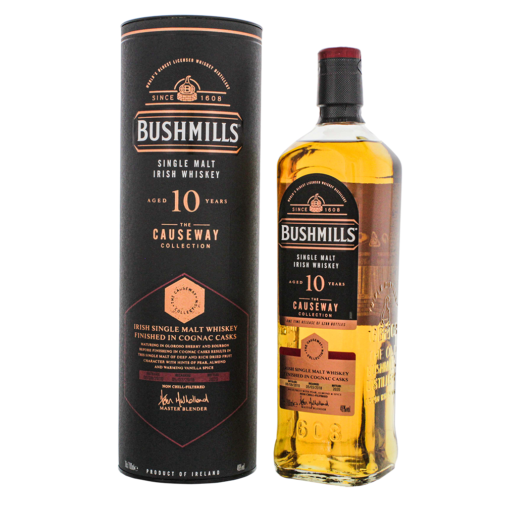 Bushmills 10 Year Old Causeway Cognac Cask