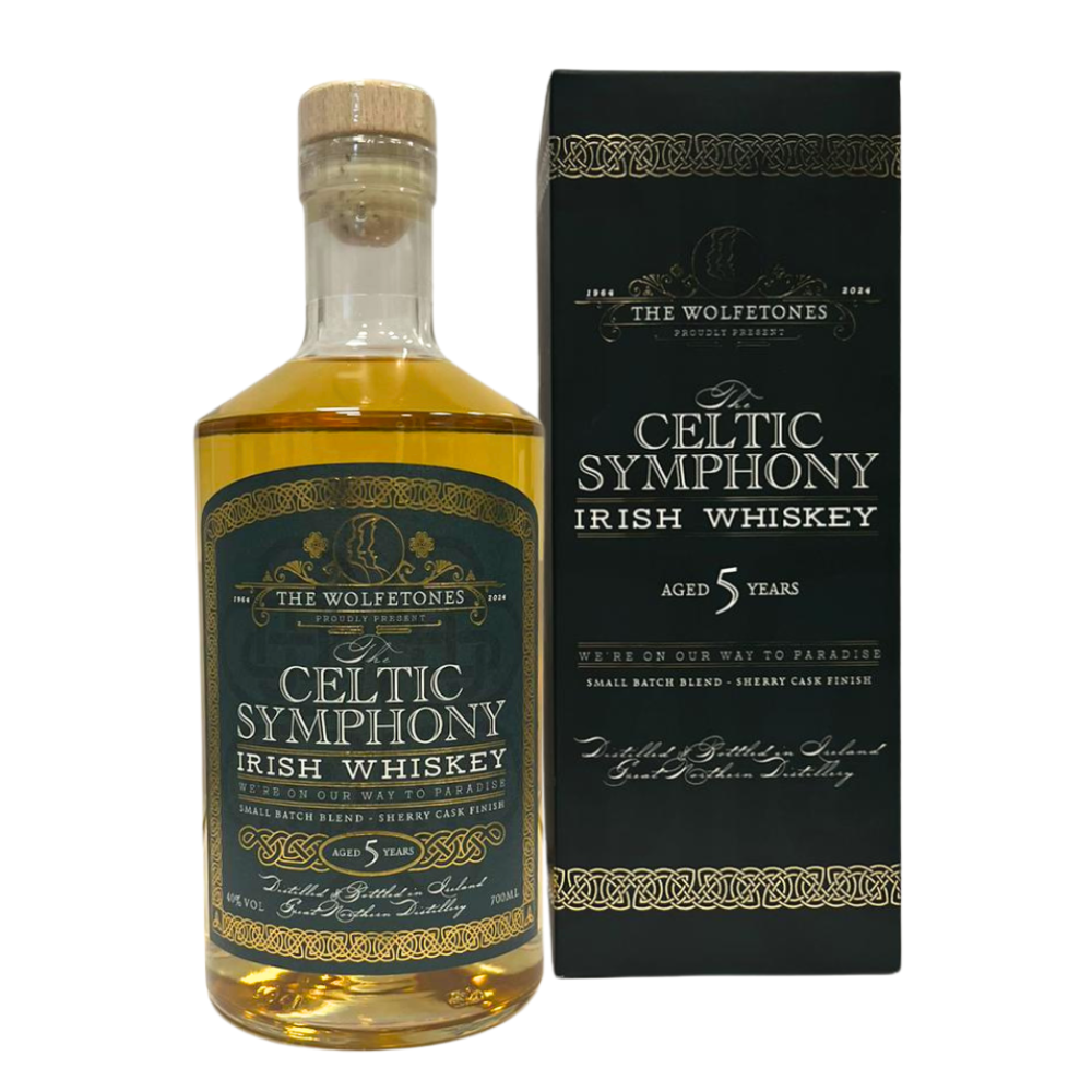 Celtic Symphony 5 Year Old Small Batch Irish Whiskey by The Wolfetones