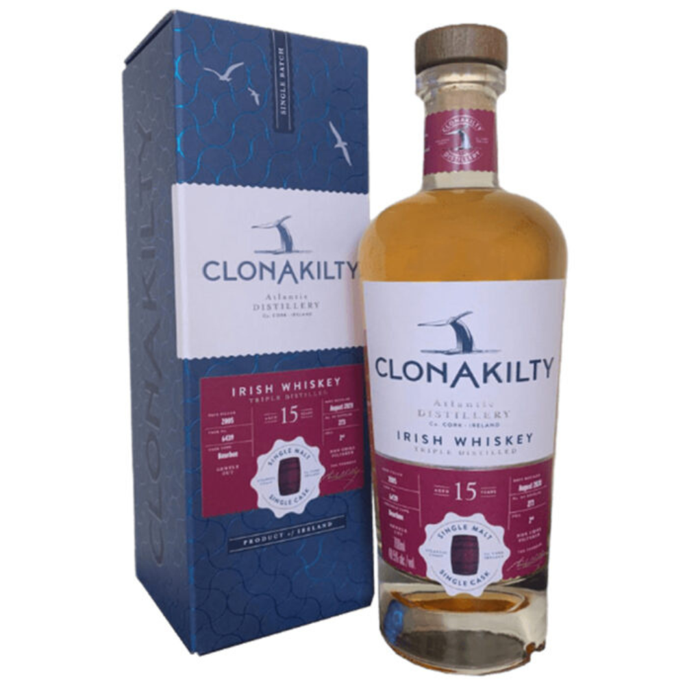 Clonakilty 15 Year Old Single Malt Single Cask Whiskey		