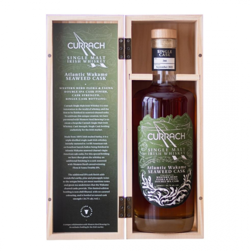 Currach Single Malt Atlantic Wakame Seaweed Western Herd Cask Finish