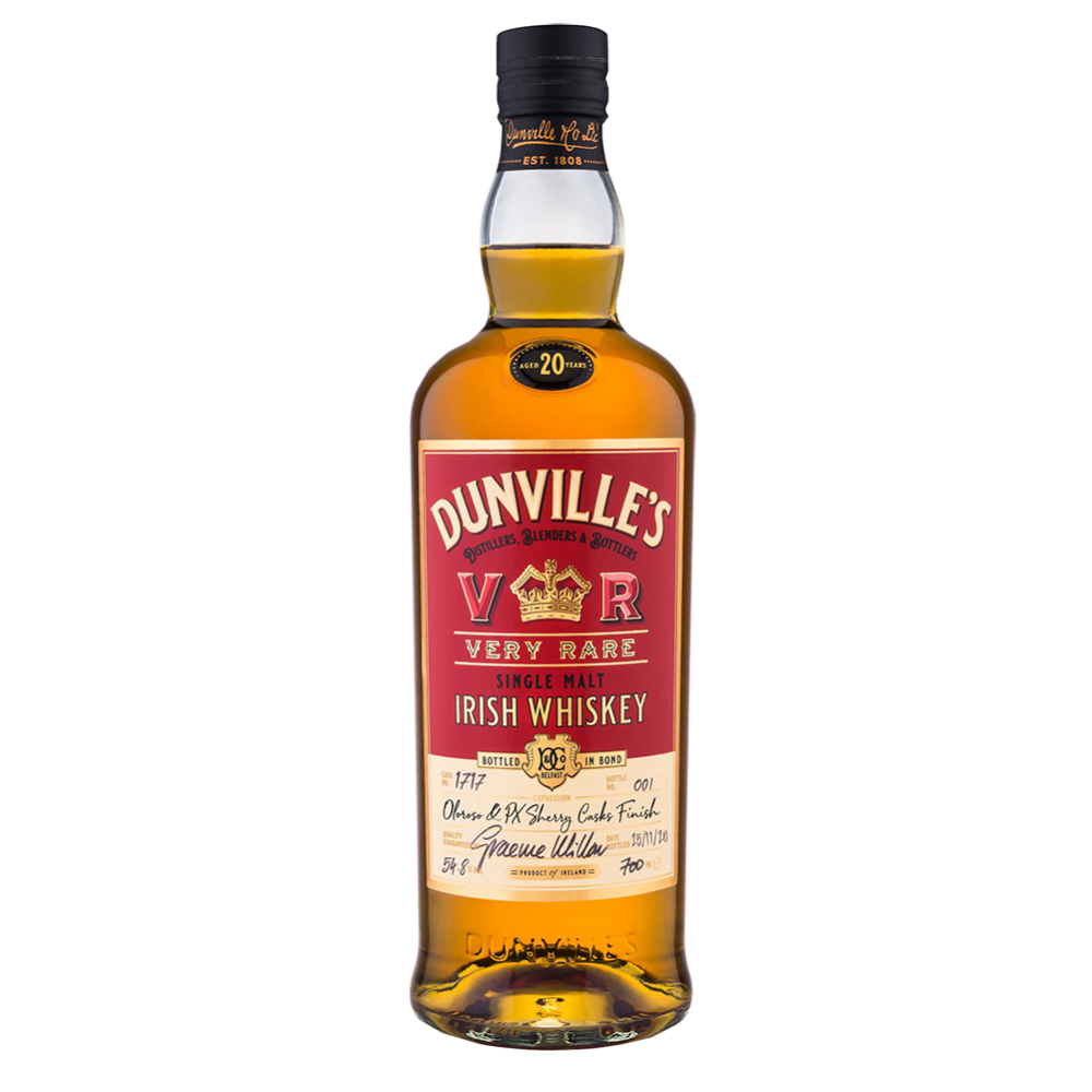 Dunvilles 20 Year Old Oloroso & PX Sherry Casks Finish