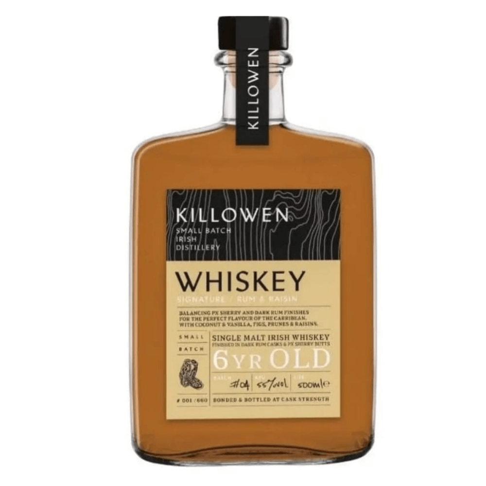 Killowen Rum and Raisin 6 Year Old Single Malt 50cl