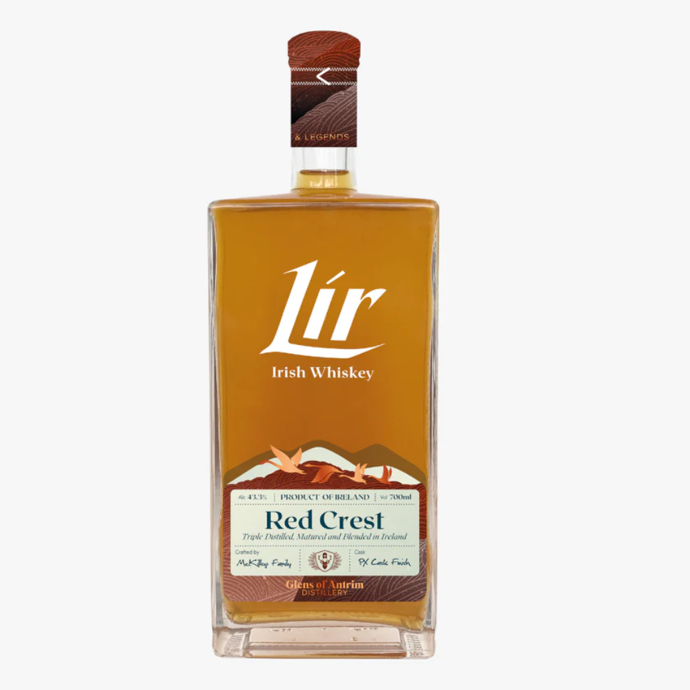 Lir Irish Whiskey Red Crest