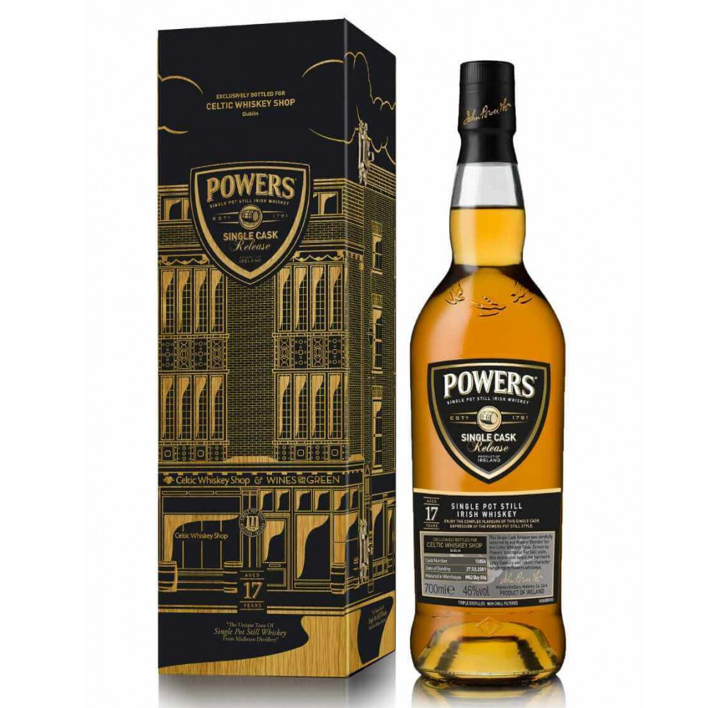 Powers 17 Year Old Single Cask 15856 Single Pot Still