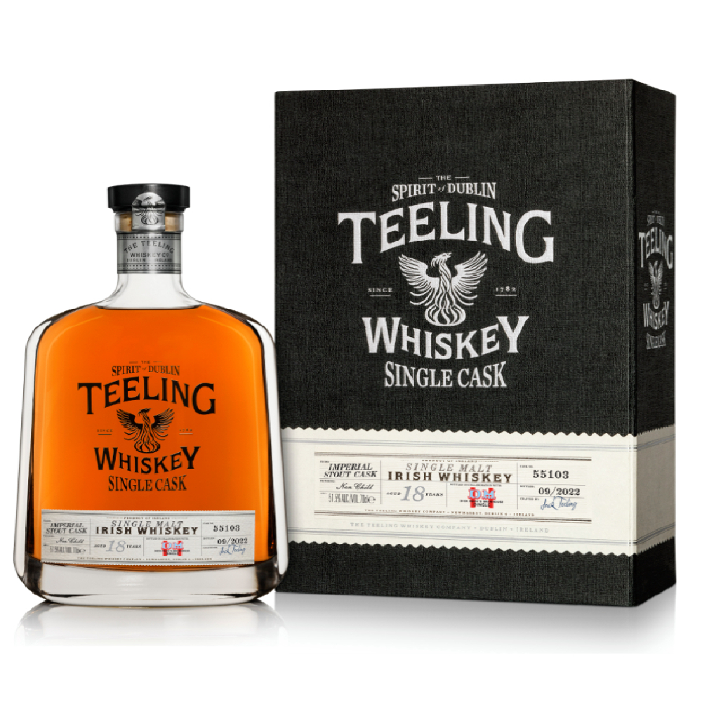 Teeling 18 Year Old Single Malt Dick Macks 18 Year Old Stout Collaboration