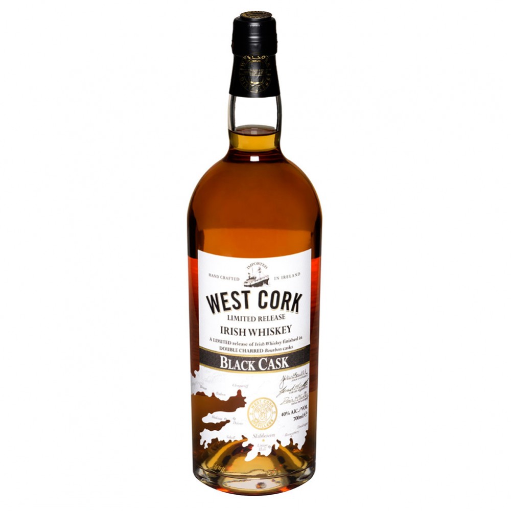 West Cork Black Cask Blended Whiskey