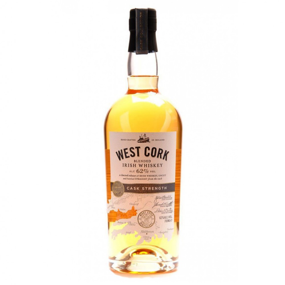 West Cork Cask Strength Blended Irish Whiskey